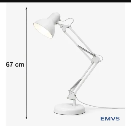 Luminária articulada semi nova