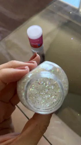 Glitter Furta-cor + Mini Corações