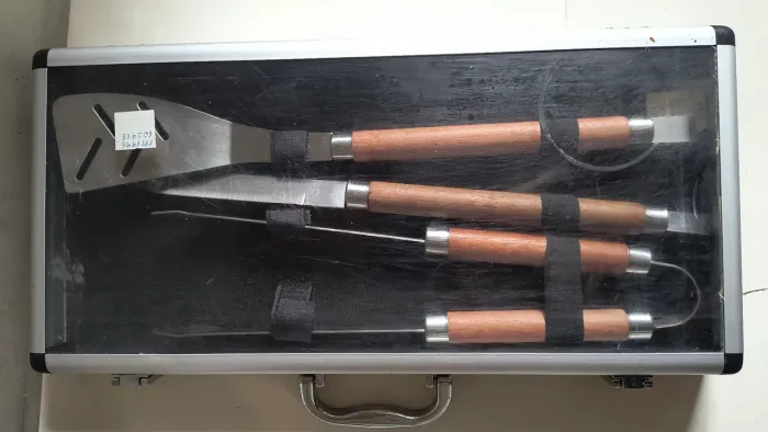 Kit com maleta para churrasco 3 peças MOR