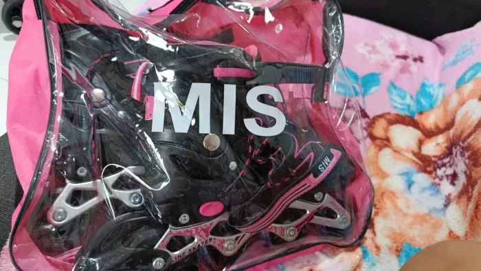 Patins profissional infantil feminino