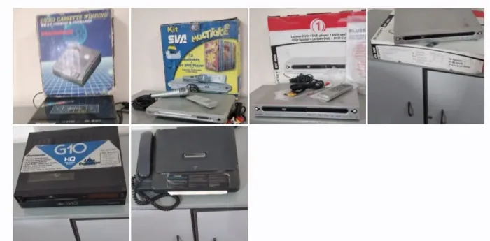 Vendo Lote de Aparelhos eletrônicos no estado