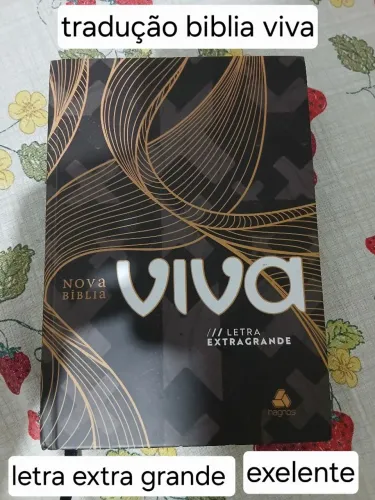 Biblia viva letra extra grande hagnos