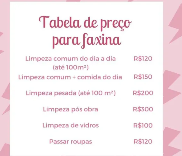 Procuro serviço de limpeza diária faxina ou empregada doméstica, e babá.