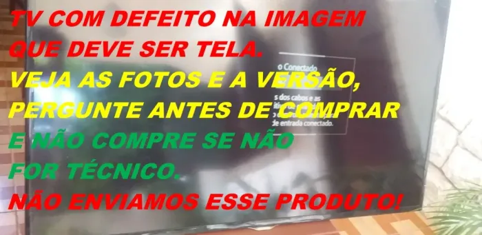 TV SAMSANG UN50F5500AG COM DEFEITO NA IMAGEM.
