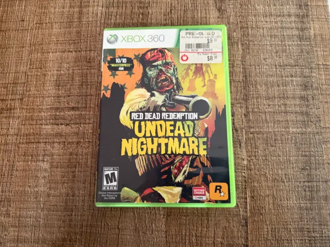 Red Dead Redemption Undead Nightmare Xbox 360
