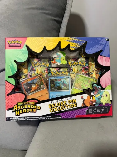 Pokémon ME ascended heroes tcg first partner inglês tcg!