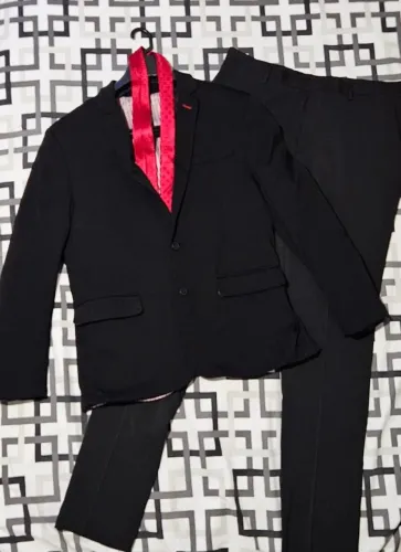 Blazer+Calça Slim Preto Cia do Terno