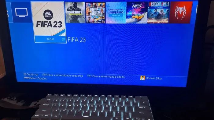 Ps4 500GB vários jogos