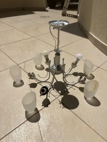 Lustre / pendente 6 braços