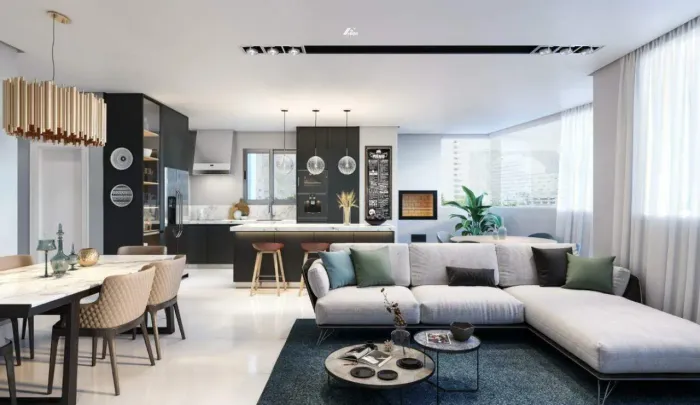 Alto Padrão com Lazer Completo: Apartamento Moderno com Piscinas, Spa e Churrasqueira Priv