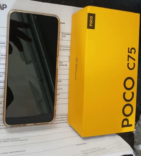 Vendo esse Celular Poco C75