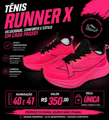 Tênis novo. Conforto qualidade. 