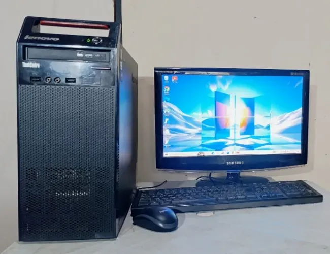 computador lenovo ddr3 i3 2ª geraçao 8 gb hd de 500 gb tela 19 valor 460 reais uberlandia