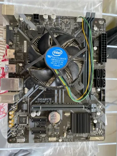Kit Intel Core i5 9400f + H310m h 2.0 + Cooler Box Original + Espelho e CD originais