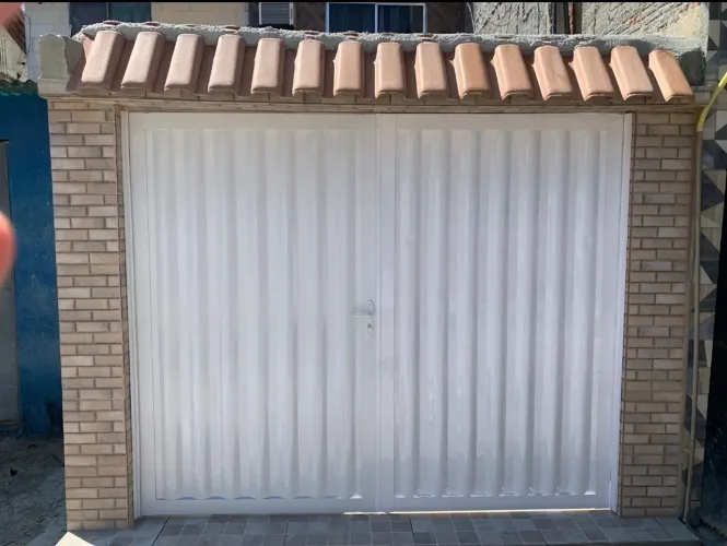 Portão garagem completo 