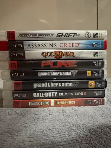 8 jogos de PS3 