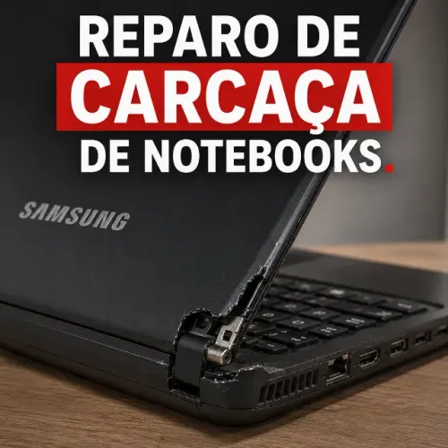 Reparo Dobradiça - Carcaça de Notebook