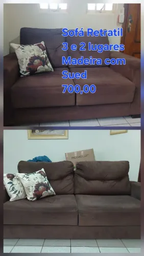 Sofá 2 e 3 lugares