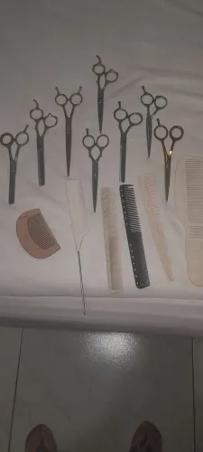 Tesouras para barbeiros ou cabeleireiros