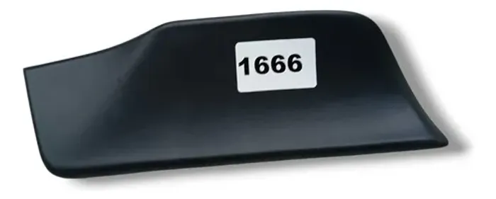 Moldura Interna Retrovisor Peugeot 208 2014 Esquerdo Preto