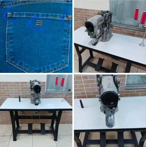 Maquina de costura travete