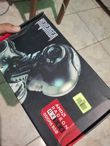 Placa de video RX 580 8gb