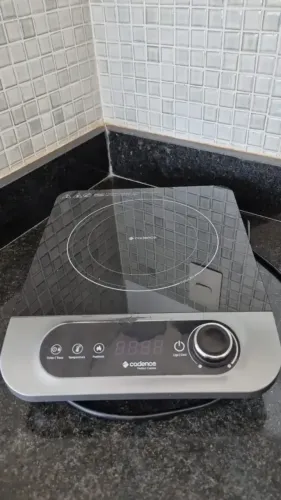 Cooktop Portátil Cadence 1 Boca Indução Vidro Chumbo