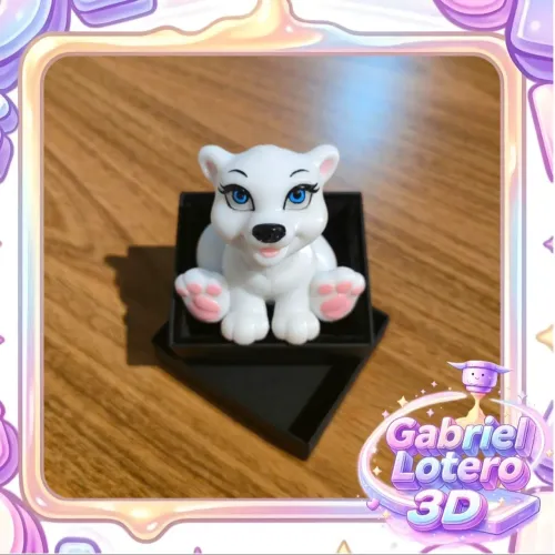 Pet Shiver para a boneca Barbie Annika do filme A Magia de Aladus - impressão 3D