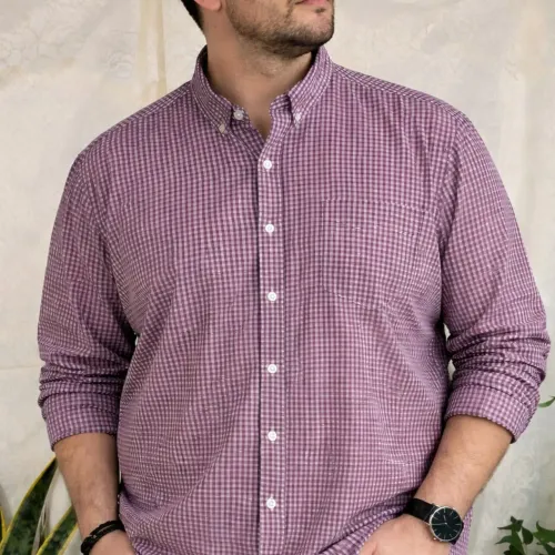 Camisa Hering GG xadrez algodão 