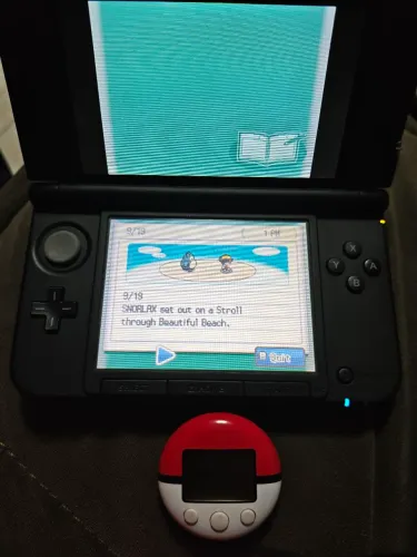 Pokemon Soul Silver com Pokewalker