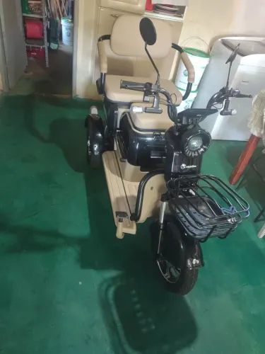 Bicicleta de três rodas eletrica