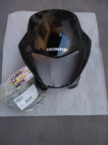 nova Carenagem Do Farol Frontal Nx400 Falcon Ano 2008 Preta