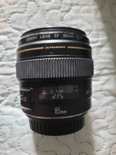 Lente Canon 85mm 1.8
