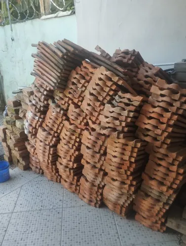 Telha cerâmica 1500 unidades