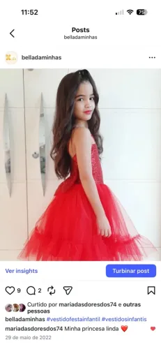 Vestido infantil
