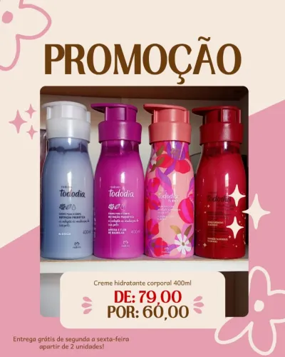 Hidratante natura todo dia 400ml