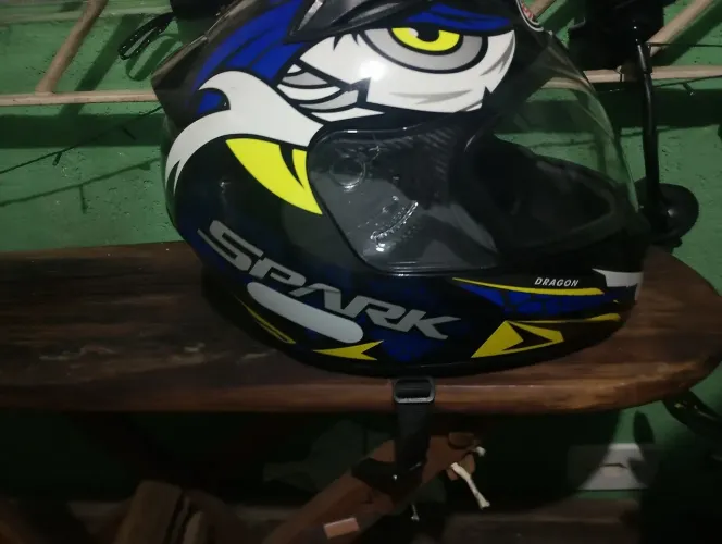 Capacete Moto - Tamanho 58