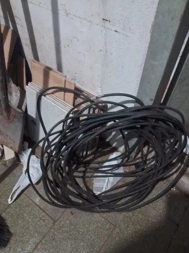 Combo de carrinho de mão 2 pás uma enchada uma tesouro de cortar a grama extensão