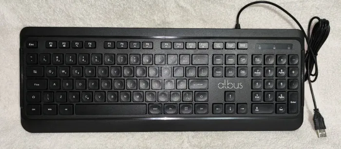 teclado multimidia keyboard k-mex km-e728 novo