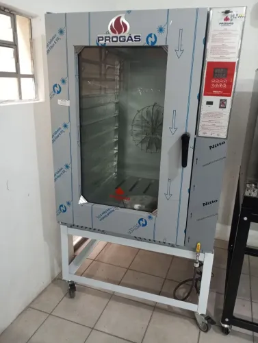 NZ. Forno turbo GÁS 10 assadeiras PROGÁS