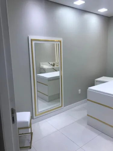 Espelho Grande com fundo em MDF