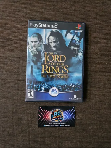 THE LORD OF THE RINGS THE TWO TOWERS (PS2) JOGO