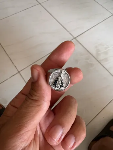 Anel novo inox