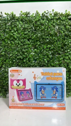 Tablet Infantil do Sonic 64GB com Capa
