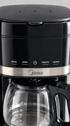 Cafeteira Digital Midea Programável 1,5 L - Sem Uso