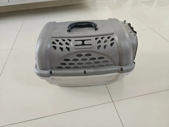 Caixa Transporte Plast Pet Panther N5 Para Cães/Gatos Apto Avião 59x43x38cm