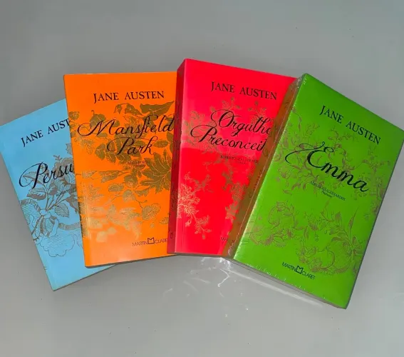 Coleção 4 Livros Jane Austen Martin Claret