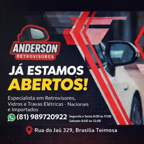 Serviço De Retrovisor, Vidros e Travas Elétricas 
