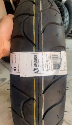 Pneu traseiro maggion sportissimo 140 70 17 fazer 250 fz25 cb 300 cb Twister