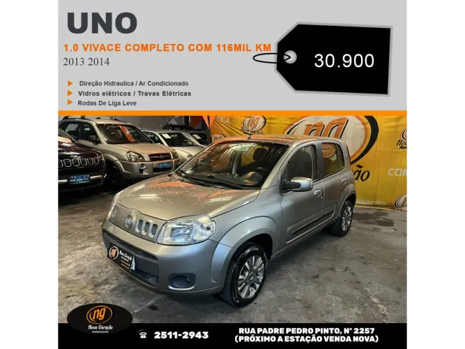 Fiat Uno Vivace/rua 1.0 EVO Fire Flex 8V 5P 2014